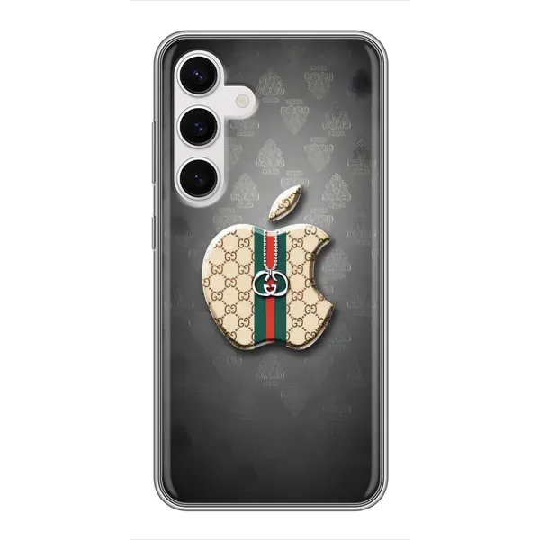 Чохол з принтом «Apple gucci» для Samsung Galaxy S24 Чохол з принтом «Apple gucci» для Samsung Galaxy S24