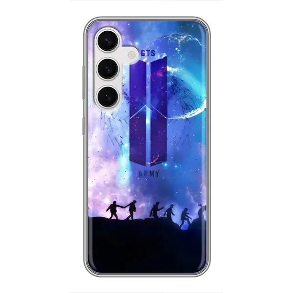 Чохол з принтом «Army BTS» для Samsung Galaxy S24 Чохол з принтом «Army BTS» для Samsung Galaxy S24