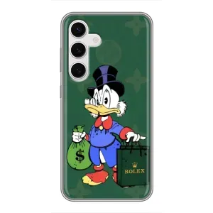 Чехлы для Samsung Galaxy S24 - Скрудж МакДак Louis Vuitton (PREMIUMPrint) (Богатая Утка)