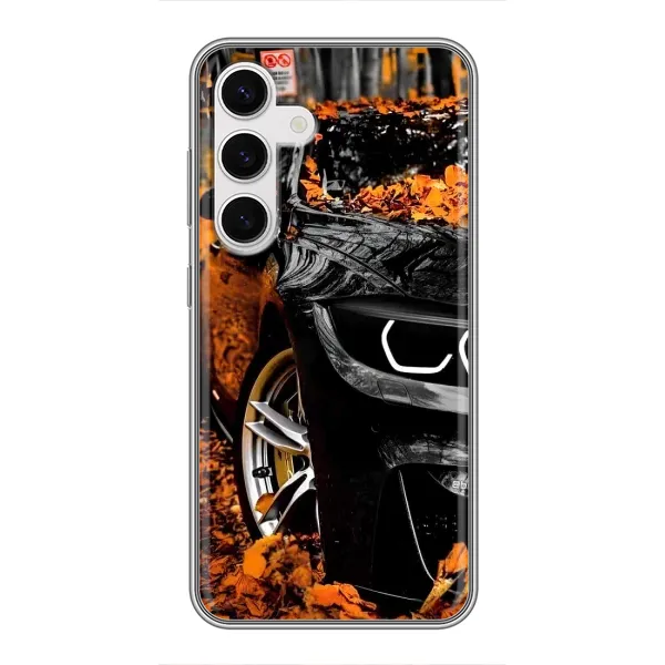 Чехол с принтом «Черная Машина» для Samsung Galaxy S24 Чехол с принтом «Черная Машина» для Samsung Galaxy S24