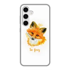 Чохли з картинкою Лисичка для Samsung Galaxy S24 (VPrint) (Дівчинка Лиса)