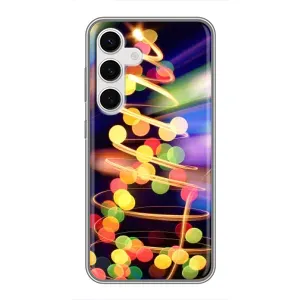 Новорічні Чохли для Самсунг Галаксi S24 (VPrint) (Ялинка в огоньках)