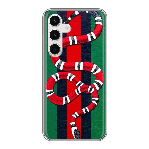 Чохол з принтом «Gucci змія» для Samsung Galaxy S24 Чохол з принтом «Gucci змія» для Samsung Galaxy S24
