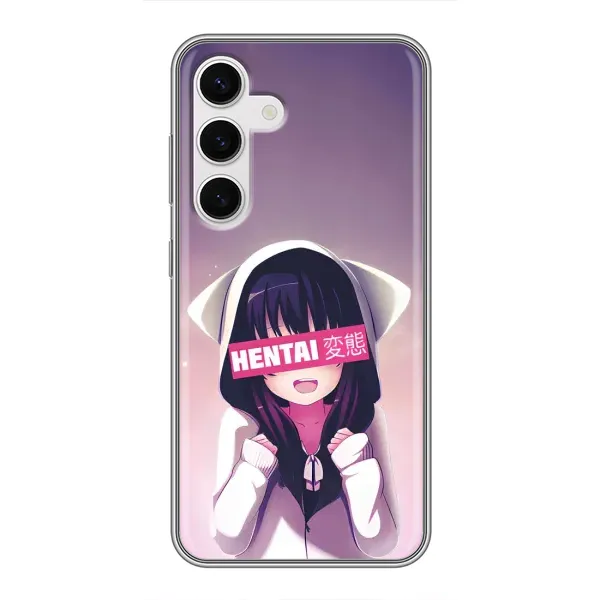 Чохол з принтом «Hentai chan» для Samsung Galaxy S24