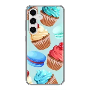 Чохол з принтом «Кексики» для Samsung Galaxy S24