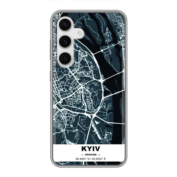 Чохол з принтом «Київ» для Samsung Galaxy S24