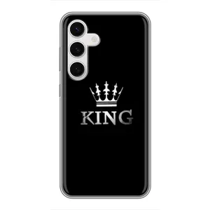 Чохол з принтом «KING» для Samsung Galaxy S24