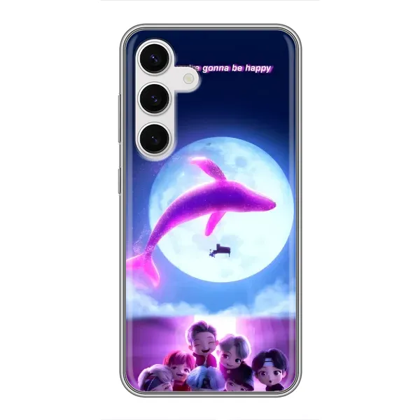 Чохол з принтом «КИТ BTS» для Samsung Galaxy S24 Чохол з принтом «КИТ BTS» для Samsung Galaxy S24