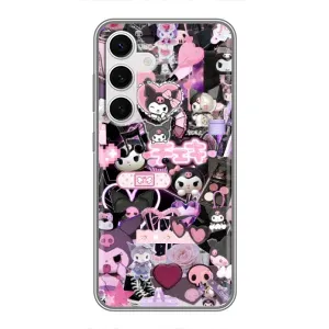Чохол з кроликом Куромі на Samsung Galaxy S24 (Колаж Куромі)
