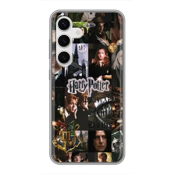 Чехол с принтом «коллаж Гарри Поттер» для Samsung Galaxy S24