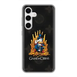 Чехлы для Samsung Galaxy S24 - Скрудж МакДак Louis Vuitton (PREMIUMPrint) (Король денег)