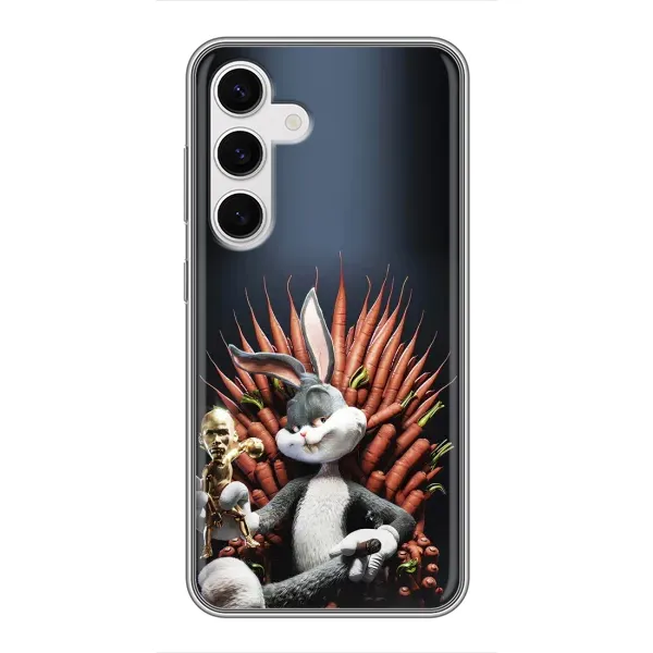 Чохол з принтом «Король Кролик» для Samsung Galaxy S24