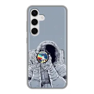 Чохол NASA для Samsung Galaxy S24 (AlphaPrint) (Космонавт фото)
