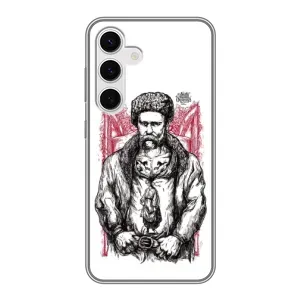 Чехлы для Samsung Galaxy S24 с принтом Тараса Шевченко (AlphaPrint) (Козак Шевченко)