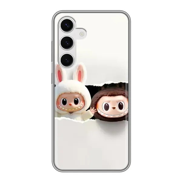 Чохол з принтом «Лабубу» для Samsung Galaxy S24