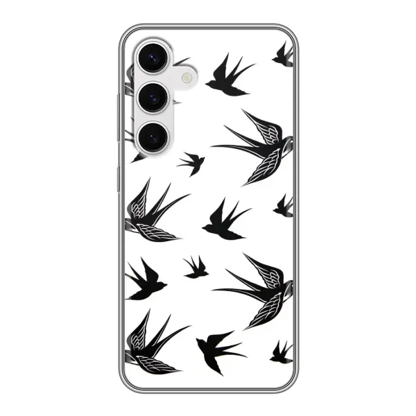 Чехол с принтом «Ласточки» для Samsung Galaxy S24 Чехол с принтом «Ласточки» для Samsung Galaxy S24