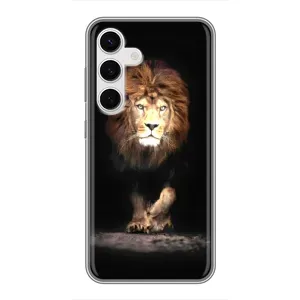 Чохол з картинкою ЛЕВ для Samsung Galaxy S24 (VPrint) (Лев)