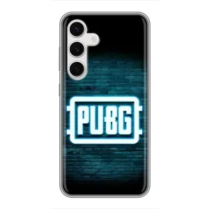 Чехол PUBG для Самсунг С24 (AlphaPrint) (Лого PUBG)