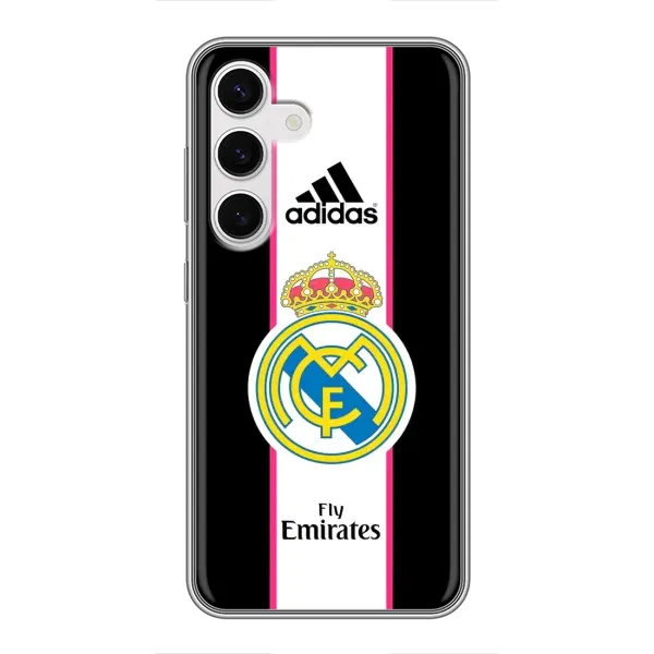 Чехол с принтом «лого Real Madrid» для Samsung Galaxy S24 Чехол с принтом «лого Real Madrid» для Samsung Galaxy S24