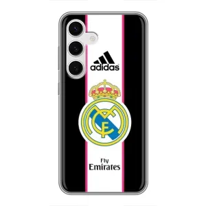 Чохол для Samsung Galaxy S24 з принтом Реал Мадрид (Лого Real Madrid)