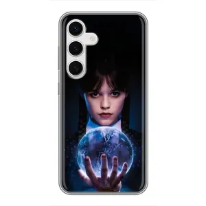 Чохол з дизайном Венздей 2 на Samsung Galaxy S24 (Магічна сфера Венздей)