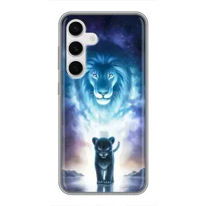 Чохол з картинкою ЛЕВ для Samsung Galaxy S24 (VPrint) (Маленький лев)