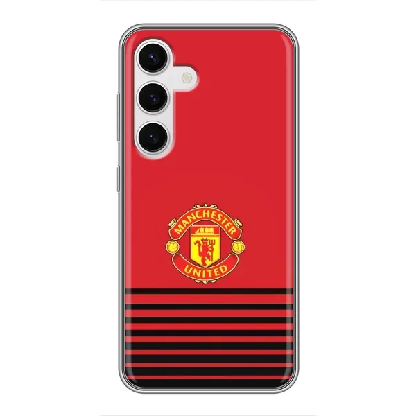 Чохол з принтом «manchester united» для Samsung Galaxy S24