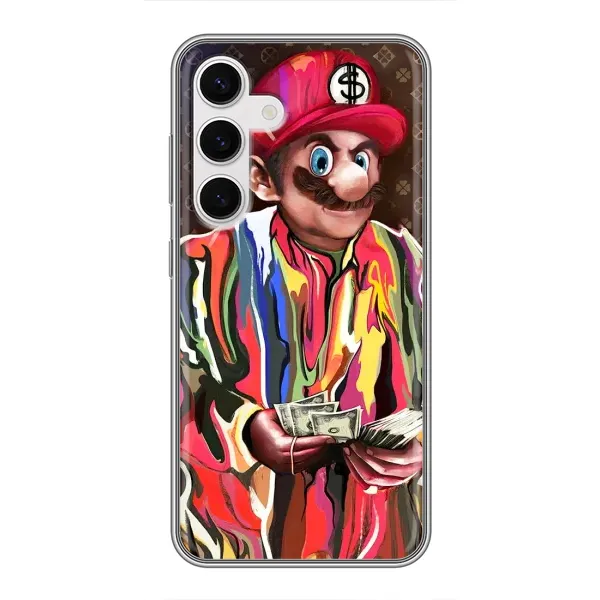 Чехол с принтом «Mario LV» для Samsung Galaxy S24 Чехол с принтом «Mario LV» для Samsung Galaxy S24