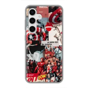 Чохол з принтом «Марвел Комикс» для Samsung Galaxy S24