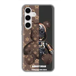 Круті Чохли Луі Віттон для Samsung Galaxy S24 (AlphaPrint) (Ведмідь Луі Вітон)