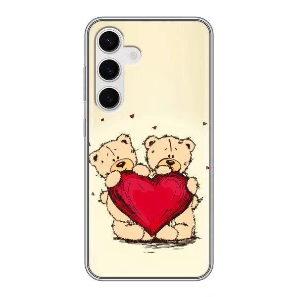 Чехол с принтом «Медвежонки» для Samsung Galaxy S24 Чехол с принтом «Медвежонки» для Samsung Galaxy S24