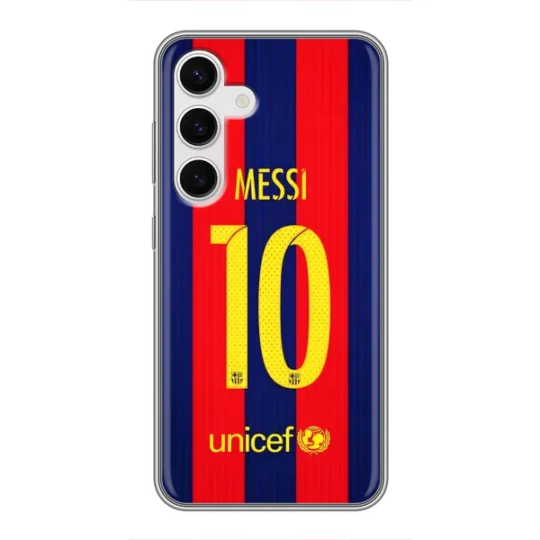 Чохол з принтом «Messi Barca 10» для Samsung Galaxy S24