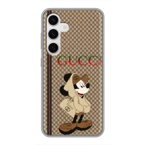 Чехлы ГУЧЧИ для Самсунг С24 (AlphaPrint) (Mickey GUCCI)