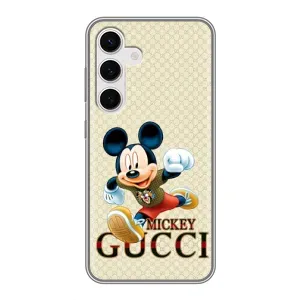 Чехол Disney Mouse Samsung Galaxy S24 (PREMIUMPrint) (Mikki Gucci)