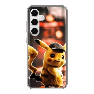 Чохол з Пікачу на Samsung Galaxy S24 (Милий Пікачу)