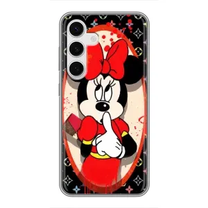 Чехол Disney Mouse Samsung Galaxy S24 (PREMIUMPrint) (Минни Маус ЛВ)