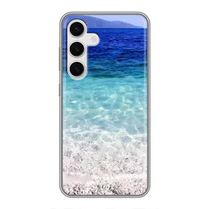 Силіконовий чохол з КАРТИНКАМИ літо для Samsung Galaxy S24 (AlphaPrint) (Море)