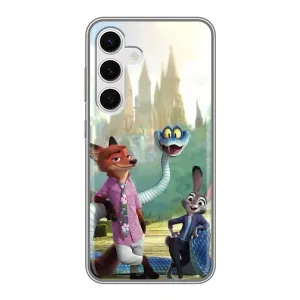 Чохол Зоотрополіс на Samsung Galaxy S24 (Герої мультфільму Зоотрополіс)