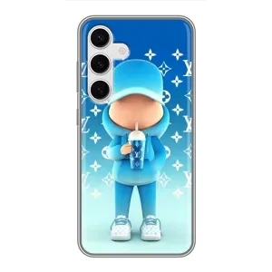 Круті Чохли Луі Віттон для Samsung Galaxy S24 (AlphaPrint) (Хлопець LV)