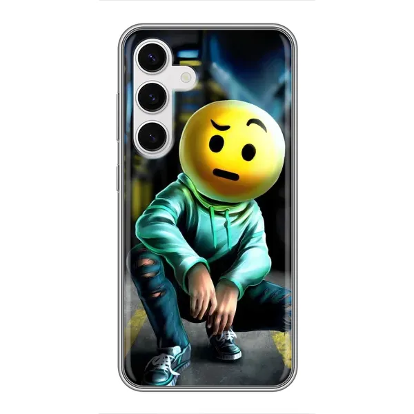 Чохол з принтом «Хлопець смайл» для Samsung Galaxy S24 Чохол з принтом «Хлопець смайл» для Samsung Galaxy S24