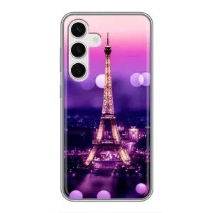 Чехол Эйфелева Башня для Samsung Galaxy S24 - (AlphaPrint) (Париж Башня)