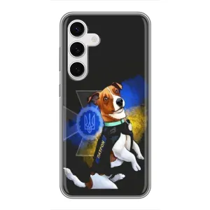 Чехлы с картинкой собаки Патрон для Samsung Galaxy S24 (AlphaPrint) (Патрон собачка)
