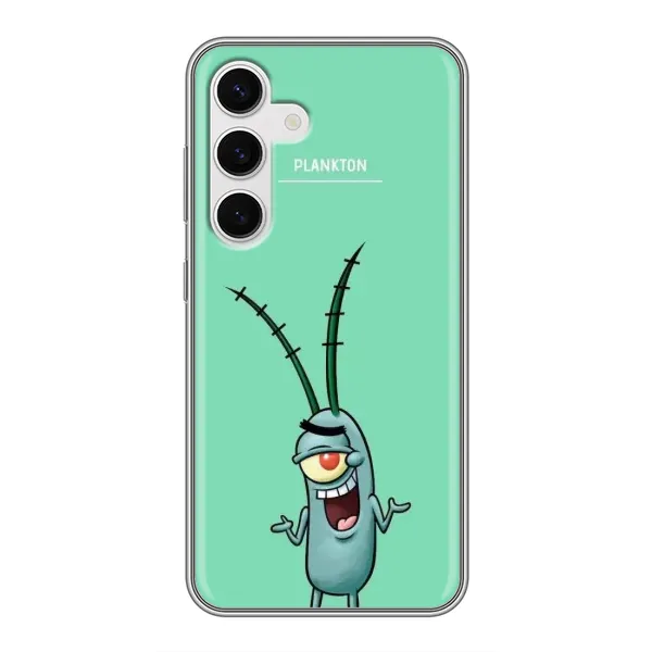 Чохол з принтом «Персонаж Планктон» для Samsung Galaxy S24