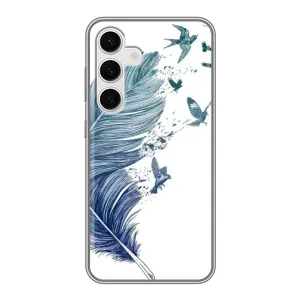 Чохол з принтом «Перо» для Samsung Galaxy S24