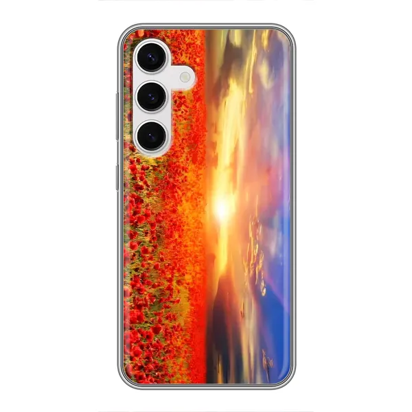 Чохол з принтом «Поле тюльпанів» для Samsung Galaxy S24 Чохол з принтом «Поле тюльпанів» для Samsung Galaxy S24