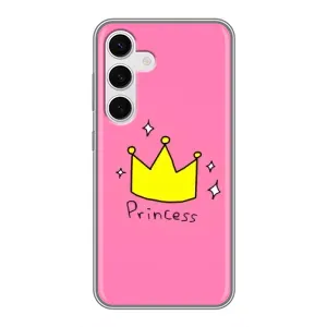 Чохол з принтом «Princess» для Samsung Galaxy S24
