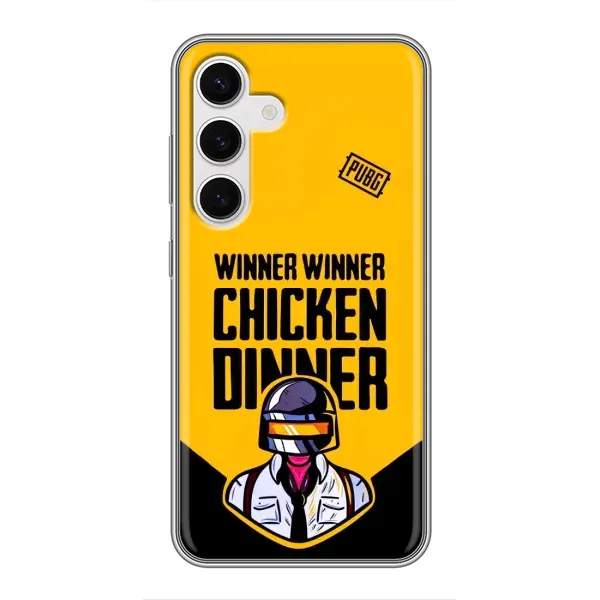 Чохол з принтом «Pubg шолом» для Samsung Galaxy S24