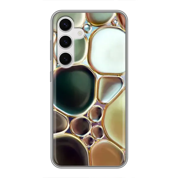 Чехол с принтом «Радужный Мрамор» для Samsung Galaxy S24 Чехол с принтом «Радужный Мрамор» для Samsung Galaxy S24