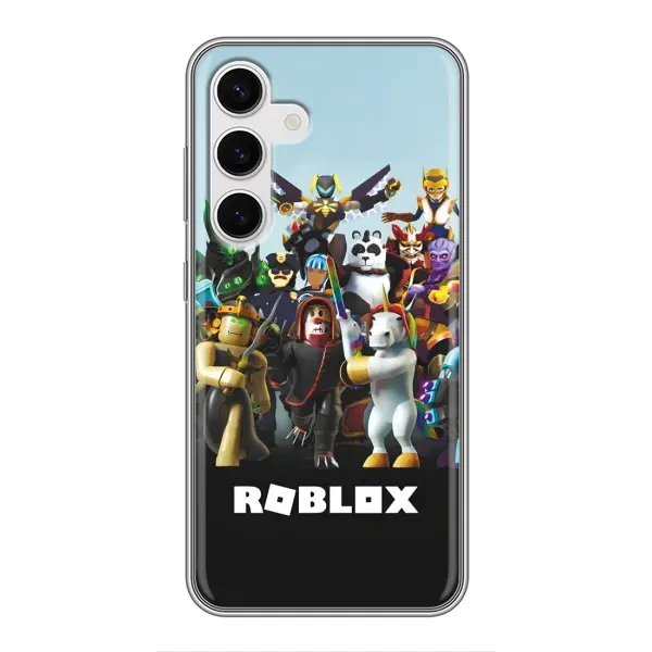 Чохол з принтом «ROBLEX» для Samsung Galaxy S24