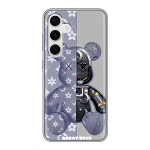 Круті Чохли Луі Віттон для Samsung Galaxy S24 (AlphaPrint) (Робот Медведик)